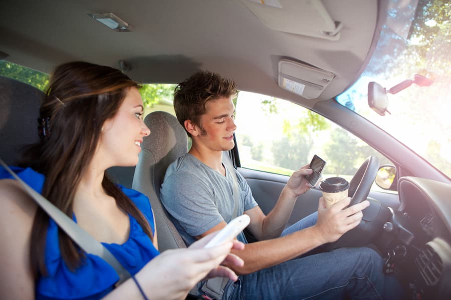 What Are the Most Common Types of Distractions While Driving?