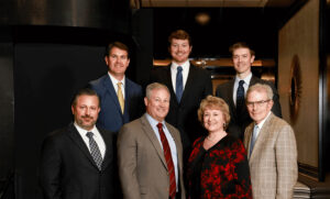 Our attorneys group photo at Cook, Barkett, Ponder and Wolz