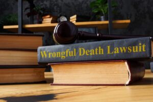 A pile of books and a wrongful death lawsuit. 