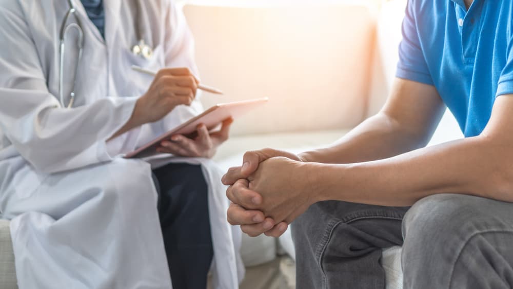 Men's health exam after Car accident