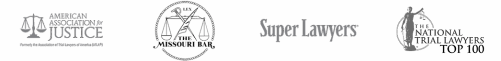 American Association for Justice, The Missouri Bar, Super Lawyers, The National Trial Lawyers Top 100